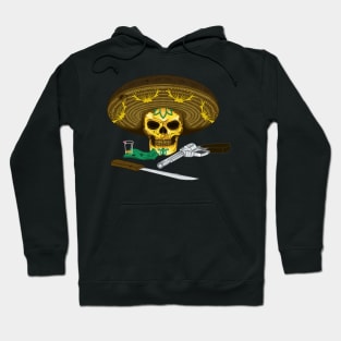 Mexican skull Hoodie